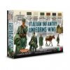 Lifecolor CS50 Acrylic paint set Italian Uniforms Set 2 6x22ml